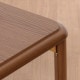 不二貿易 軽量継脚折り畳み座卓 10575 MBR FL10575 商品コード10037【代引・日時指定・キャンセル不可・北海道沖縄離島配送不可】 -お取リ寄せ-