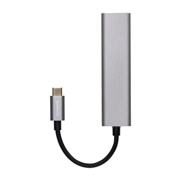 OWLTECH USB Type-C ͭLANץ OWL-DSU3A3L-SV USB 5Gbpsб USB Type-A3/LAN ƥå ڥ󥻥Բġ̳ƻΥԲġ --