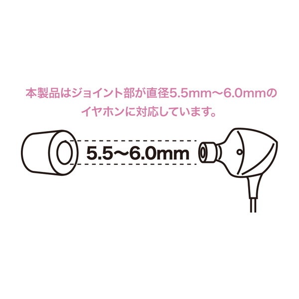 低反発イヤピース Sサイズ 3ペアセット AAC-TH01/S6P お取り寄せ