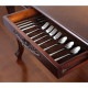 クロシオ コモダイニングテーブル135ブラウン 92204 【代引・日時指定・キャンセル不可・北海道沖縄離島配送不可】 -お取り寄せ-