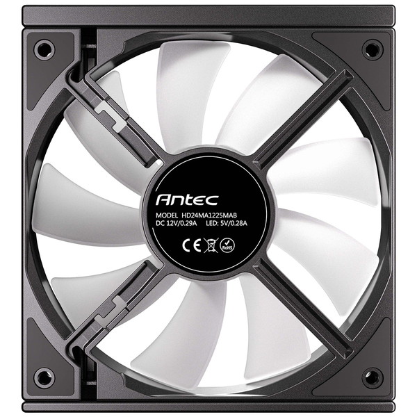 Antec ケースファン C120 ARGB_3PK 120mm 順回転 3個セット ブラック 【キャンセル不可・北海道沖縄離島配送不可】