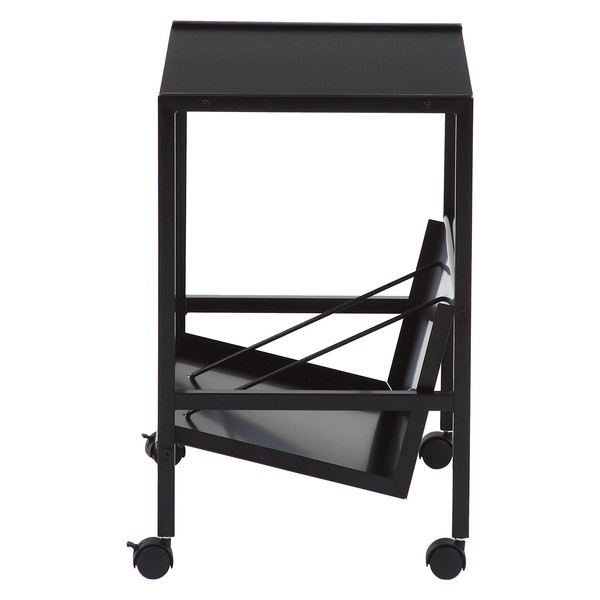 不二貿易 ファイルワゴン1段 ブラック 商品コード17611 【代引・日時指定・キャンセル不可・北海道沖縄離島配送不可】 -お取リ寄せ-