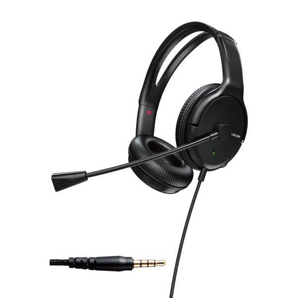 ELECOM ���쥳�� HS-HP07STBK ͭ���͎��Ďގ����� �ظ����ώ��� �Ɏ����ގ����ݎ��؎ݎ��� 4�� �緿 1.8m �̎ގ׎����ڥ���󥻥��Բġ��̳�ƻ����Υ�������Բġ�