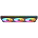 COUGAR �������ե��� CF-UN360FB-RGB (Unity360-FB ARGB) Black ���ɥ쥵�֥�RGB LED FDB 4-Pin (PWM) ��ž����700-2500 RPM��10�����̡�78.2 CFM ������5.4 mmH2O �ݾڡ�3ǯ�ڥ���󥻥��Բġ��̳�ƻ����Υ�������Բġ�