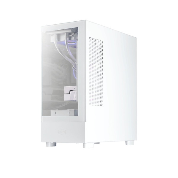CPS PC������ C3Q500-WH ��Ʃ���������饹 270��ѥΥ�ޥߥå�ATX������ C3 Q500 �ȥå�360mm�饸���������б� CPU�����顼165mm�б� �����ȥե��륿����� �ۥ磻�� �ڥ���󥻥��Բġ��̳�ƻ����Υ�������Բġ� -������-
