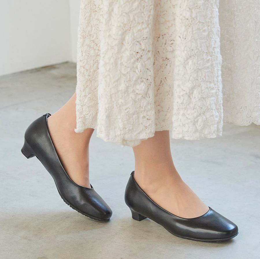 �����å������� Lady woker(��ǥ������) ����4E���� 3cm�ҡ��� �����������ȥ� �ץ졼��ѥ�ץ� LO-17130 ��ǥ����� �֥�å� 23.0cm -��������-���̳�ƻ����Υ��������Բġ�