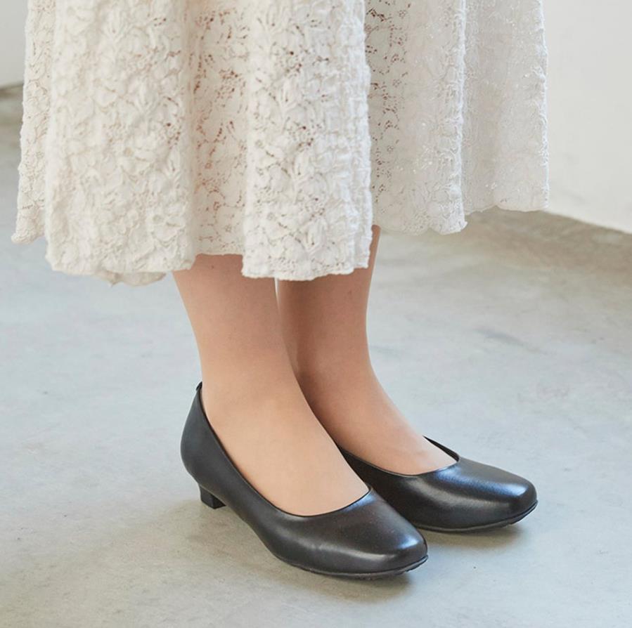 �����å������� Lady woker(��ǥ������) ����4E���� 3cm�ҡ��� �����������ȥ� �ץ졼��ѥ�ץ� LO-17130 ��ǥ����� �֥�å� 23.0cm -��������-���̳�ƻ����Υ��������Բġ�