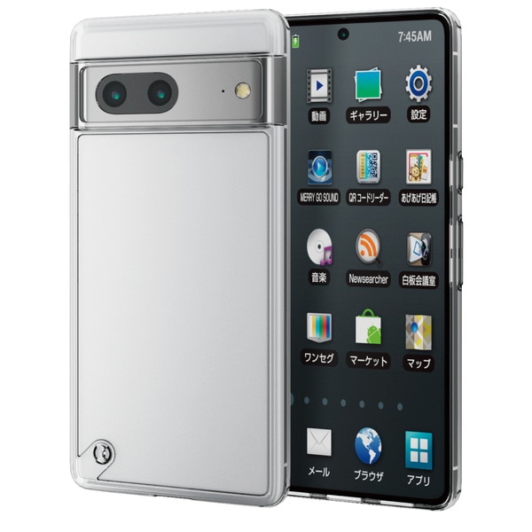 ELECOM エレコム PM-P222HVCKCR Google Pixel 7 ケース ハイブリッド カバー 衝撃吸収 カメラ周り保護 ワイヤレス充電可 ストラップホール付 極み設計 クリア【キャンセル不可・北海道沖縄離島配送不可】