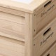 不二貿易 木製5段ボックス HF05-004(N) 2 HF05-004(N) 商品コード39622【代引・日時指定・キャンセル不可・北海道沖縄離島配送不可】 -お取リ寄せ-
