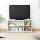 不二貿易 TVラック89 ホワイトウォッシュ 商品コード 43872 【代引・日時指定・キャンセル不可・北海道沖縄離島配送不可】 -お取リ寄せ-