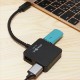 ミヨシ TYPE-C用 4ポートUSB3.1 Gen1ホストアダプタ黒 SAD-HH03/BK お取り寄せ
