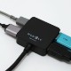 ミヨシ TYPE-C用 4ポートUSB3.1 Gen1ホストアダプタ黒 SAD-HH03/BK お取り寄せ