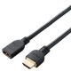 ELECOM ���쥳�� DH-HDEX10BK HDMI ��Ĺ �����֥� 1m 4K 60p ���å� Fire TV Stick �ʤ��б� RoHS������ ARC �֥�å��ڥ���󥻥��Բġ��̳�ƻ����Υ�������Բġ�