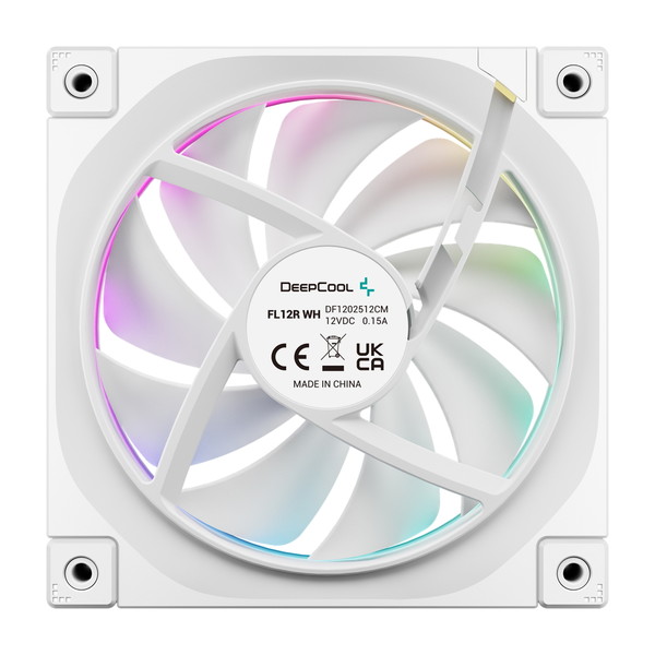 DEEPCOOL ��С����֥졼�� �������ե��� FL12R WH R-FL12R-WHAPN1-G �ۥ磻�� 120mm 3��4��6�����åȥ⡼������ܡڥ���󥻥��Բġ��̳�ƻ����Υ�������Բġ�