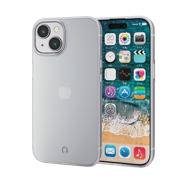 ELECOM ���쥳�� PM-A23AUCTCR iPhone 15 ���̎Ď����� �ˤ� ���؎��ڥ���󥻥��Բġ��̳�ƻ����Υ�������Բġ�