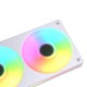 COUGAR �������ե��� CF-UN360FW-RGB (Unity360-FW ARGB) White ���ɥ쥵�֥�RGB LED FDB 4-Pin (PWM) ��ž����700-2500 RPM��10�����̡�78.2 CFM ������5.4 mmH2O �ݾڡ�3ǯ�ڥ���󥻥��Բġ��̳�ƻ����Υ�������Բġ�