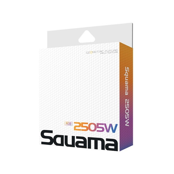 GEOMETRIC FUTURE 120mm ARGB �������ե��� Squama 2505W GF-SQ-2505W-1P �ۥ磻�� ��ڥ���󥻥��Բġ��̳�ƻ����Υ�������Բġ�