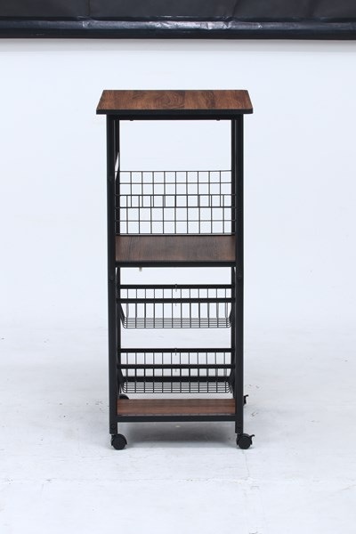 不二貿易 レンジワゴン FBC-9812 BK/BR FBC-9812 BK/BR 商品コード14638【代引・日時指定・キャンセル不可・北海道沖縄離島配送不可】 -お取リ寄せ-