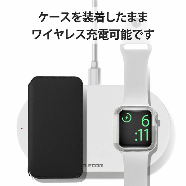 ELECOM エレコム AW-40CSUCCR Apple Watch 40mm フルカバーケース ハイブリッド クリア 【キャンセル不可・北海道沖縄離島配送不可】