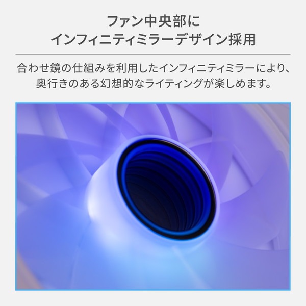 OWLTECH �ե륫�顼LCD��� ����CPU�����顼 OWL-LCS360ARGBL-WH �ۥ磻�� 120mm��3��Ϣ�� ARGB�ե��� LED��¢�إå���� 360mm ������ƥå� �ڥ���󥻥��Բġ��̳�ƻ����Υ�������Բġ� -������-