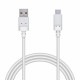 ELECOM エレコム MPA-MAC10NWH Type-C USB-Cケーブル スマホ用 USB(A-C) 認証品 まとまるケーブル 形状記憶 抗菌 1.0m ホワイト 【キャンセル不可・北海道沖縄離島配送不可】