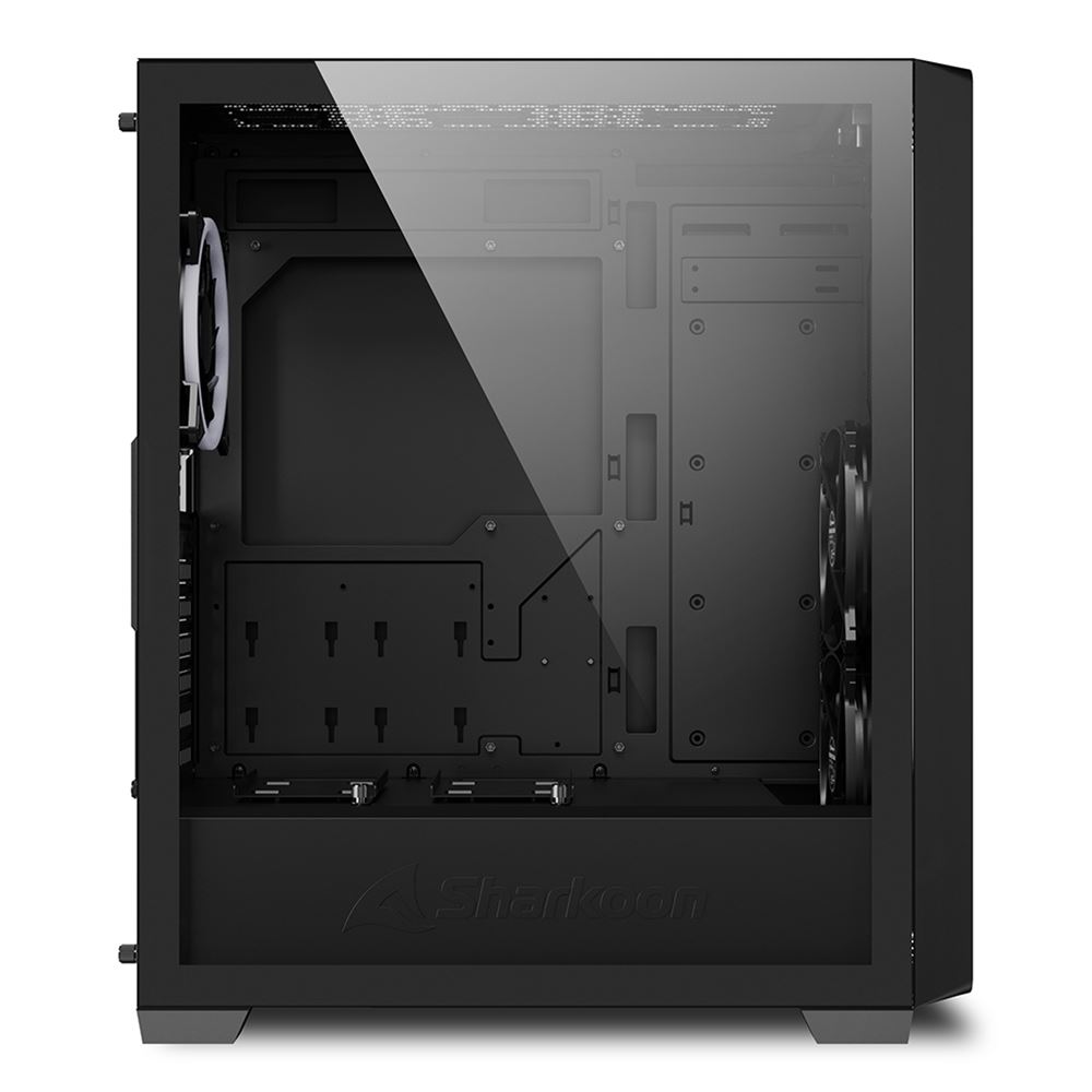 Sharkoon ������ SHA-VS8 RGB BK �� ATX/m-ATX/mini-ITX �ڥ���󥻥��Բġ��̳�ƻ����Υ�������Բġ�