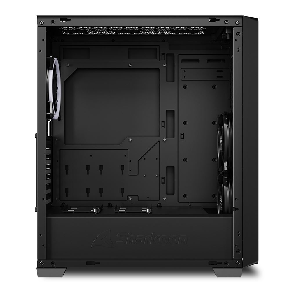 Sharkoon ������ SHA-VS8 RGB BK �� ATX/m-ATX/mini-ITX �ڥ���󥻥��Բġ��̳�ƻ����Υ�������Բġ�