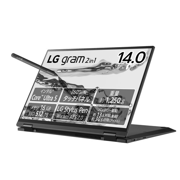 ¥Î¡¼¥È¥Ñ¥½¥³¥ó LG gram 2in1 14T90S-MA55J 14¥¤¥ó¥Á Core Ultra 5 125H ¥á¥â¥ê:16GB SSD:512GB Windows11 Home ¥¿¥Ã¥Á¥Ñ¥Í¥ë ¥ª¥Ö¥·¥Ç¥£¥¢¥ó¥Ö¥é¥Ã¥¯ ±Ñ¸ìÇÛÎ󥡼 ¥Î¡¼¥ÈPC