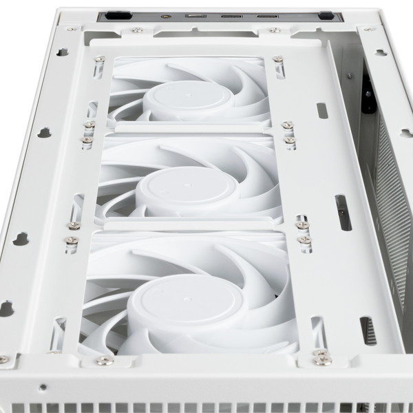 Silverstone PCケース SST-SG17W Micro-ATX ホワイト SUGO 17 独特なコンポーネント収納の高品質キューブ型ケース【代引・日時指定・キャンセル不可・北海道沖縄離島配送不可】