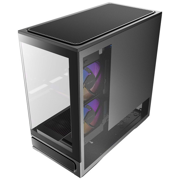 Antec PC������ Constellation C2M �֥�å� C2M ARGB �ԥ顼�쥹�� Micro ATX������ 2�̥ԥ顼�쥹�������饹 RTX50�б� ��ѷ� �ߥ˥�� 120mm�ե������6�� ����360mm�饸�������б� CPU�����顼����165mm�б��ڥ���󥻥��Բġ��̳�ƻ����Υ�������Բġ�