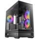 Antec PC������ Constellation C2M �֥�å� C2M ARGB �ԥ顼�쥹�� Micro ATX������ 2�̥ԥ顼�쥹�������饹 RTX50�б� ��ѷ� �ߥ˥�� 120mm�ե������6�� ����360mm�饸�������б� CPU�����顼����165mm�б��ڥ���󥻥��Բġ��̳�ƻ����Υ�������Բġ�
