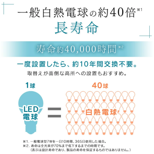 アイリスオーヤマ LED電球 E17 広配光2P 昼光色 60形(760lm) LDA7D-G-E17-6T62P - 0501-4967576408134-ds -お取り寄せ品-【キャンセル不可・北海道沖縄離島配送不可】