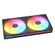 COUGAR �������ե��� CF-UN240FB-RGB (Unity240-FB ARGB) Black ���ɥ쥵�֥�RGB LED FDB 4-Pin (PWM) ��ž����700-2500 RPM��10�����̡�78.2 CFM ������5.4 mmH2O �ݾڡ�3ǯ�ڥ���󥻥��Բġ��̳�ƻ����Υ�������Բġ�