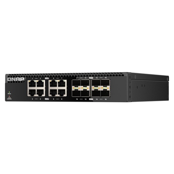 QNAP ����ޥ͡����ɥ����å� QSW-3216R-8S8T ��®�ͥåȥ���Ķ����� �ϡ��ե磻�ɥ�å��ޥ���� 16 x 10GbE �����å��󥰥ե��֥�å���320 Gbps �Ÿ���¢�ڤ����󤻾��ʤǤ�/Ǽ�������б���