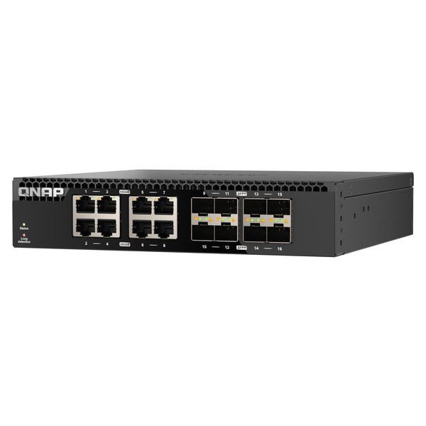 QNAP ����ޥ͡����ɥ����å� QSW-3216R-8S8T ��®�ͥåȥ���Ķ����� �ϡ��ե磻�ɥ�å��ޥ���� 16 x 10GbE �����å��󥰥ե��֥�å���320 Gbps �Ÿ���¢�ڤ����󤻾��ʤǤ�/Ǽ�������б���