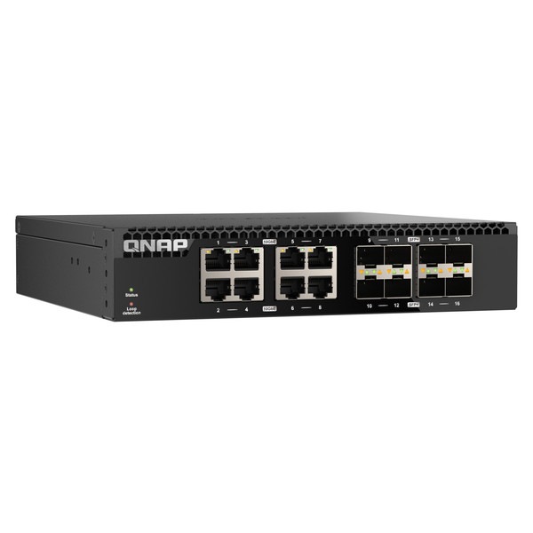 QNAP ����ޥ͡����ɥ����å� QSW-3216R-8S8T ��®�ͥåȥ���Ķ����� �ϡ��ե磻�ɥ�å��ޥ���� 16 x 10GbE �����å��󥰥ե��֥�å���320 Gbps �Ÿ���¢�ڤ����󤻾��ʤǤ�/Ǽ�������б���