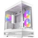Antec PCケース Constellation C2M ホワイト C2M ARGB White ピラーレス式 Micro ATXケース 2面ピラーレス強化ガラス RTX50対応 冷却型 ミニタワー 120mmファン最大6基 最大360mmラジエータ対応 CPUクーラー全高165mm対応【キャンセル不可・北海道沖縄離島配送不可】