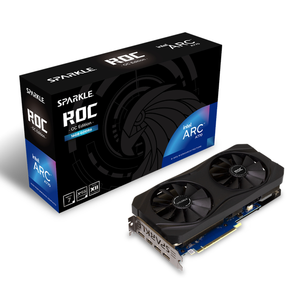 SPARKLE ���ѡ����� SA770R-16GOC Intel Arc A770  �ڥ���󥻥��Բġ��̳�ƻ����Υ�������Բġ�