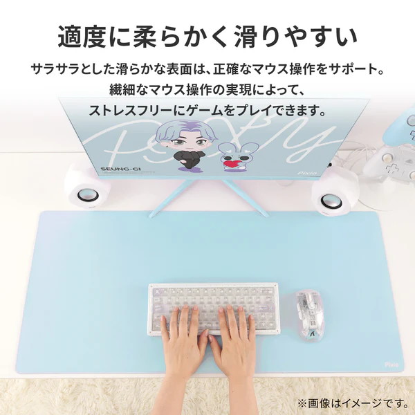 Pixio �ޥ����ѥå� M PXMPWBKM Mouse Pad �֥�å� PXMPWBKM-O M������ 36mm��30mm ������ ���ߤ� ��С� ���� ������ ɽ�� �ǥ����ѥå� �ڥ���󥻥��Բġ��̳�ƻ����Υ�������Բġ�