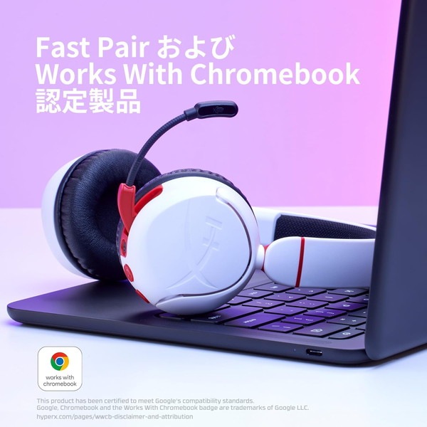 HyperX ヘッドセット HyperX Cloud Mini ワイヤレス 音量セーフガード:85db以下 最大25時間駆動 フリップミュート式マイク Bluetooth/3.5mmプラグ接続対応 子供向けサイズ ホワイト 7G8F2AA 【キャンセル不可・北海道沖縄離島配送不可】 -お取り寄せ-