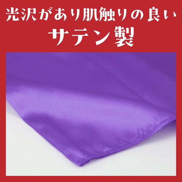 ARTEC アーテック ソフトサテン ベスト C 紫 品番 18567 運動会・発表会・イベント 【キャンセル不可・北海道沖縄離島配送不可】 -お取り寄せ-
