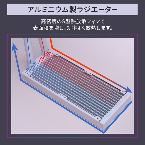 OWLTECH ARGB LED��¢�إåɡ����塼�� ����CPU�����顼 OWL-LCS240ARGB-WH �ۥ磻�� 120mm��2�� 240mm ������ƥå� �ڥ���󥻥��Բġ��̳�ƻ����Υ�������Բġ� -������-