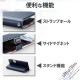 ELECOM エレコム P-04PLFUSJBU スマホケース 汎用 マルチケース Sサイズ レザー 手帳型 マグネット開閉 スライド式 スタンド機能 薄型 軽量 花柄 ストラップホール付 ネイビー【キャンセル不可・北海道沖縄離島配送不可】