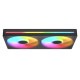 COUGAR �������ե��� CF-UN240RB-RGB (Unity240-RB ARGB) Black REVERSE BLADE ���ɥ쥵�֥�RGB LED FDB 4-Pin (PWM) ��ž����700-1600 RPM��10%�����̡�49.01 CFM ������2.31 mmH2O �ݾڡ�3ǯ�ڥ���󥻥��Բġ��̳�ƻ����Υ�������Բġ�