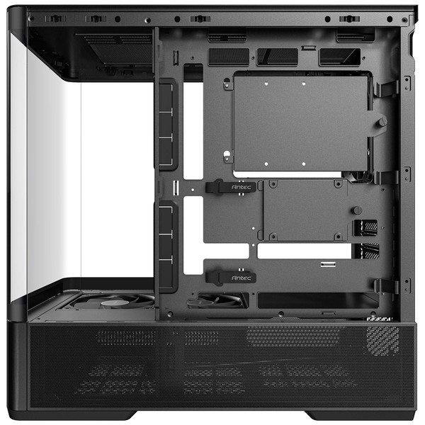 Antec PC������ C6 Curve Air �֥�å� ξ�����ɶ��̥��饹��� ���̶������饹 �ԥ顼�쥹 �ߥɥ륿������� ���̥��ͥ����б� 360mm�饸�������б� ����ե���6�� CPU��180mm ����ǽ�ߥɥ륿��ڥ���󥻥��Բġ��̳�ƻ����Υ�������Բġ�