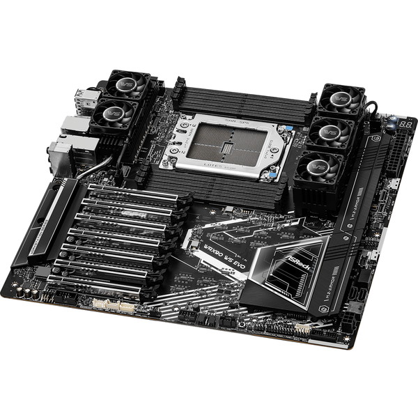 ASRock �ޥ����ܡ��� WRX90 WS EVO / AMD WRX90 ���åץ��å���� / Ryzen Threadripper PRO 7000 ���꡼���б� / PCIe 5.0�б� �ڥ���󥻥��Բġ��̳�ƻ����Υ�������Բġ�