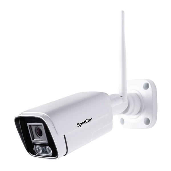 SpotCam �ͥåȥ������� SpotCam BCW1 SPC-SPOTCAM-BCW1 ������  �ƻ륫��� ���ȥ���� Wi-Fi��³ ���ޥ��б� ���饦��Ͽ���б� �ɿ� �ɿ� �Х�åȷ��ڥ���󥻥��Բġ��̳�ƻ����Υ�������Բġ�
