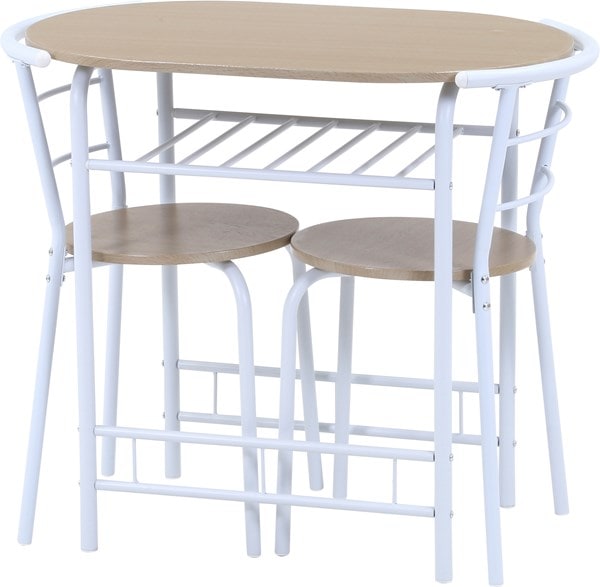 不二貿易 ダイニング3点セット WH 14599 TH3015-1 商品コード19360【代引・日時指定・キャンセル不可・北海道沖縄離島配送不可】 -お取リ寄せ-