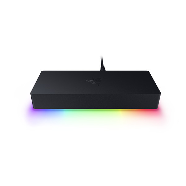 Razer RC21-02290100-R3J1 Razer Thunderbolt 5 Dock Chroma Thunderbolt 5 /4 USB4�б� /  �ȥ�ץ�4K �ǥ����ץ쥤�б� / SSD���ȥ졼��:����8TB��� / THUNDERBOLT SHARE�б� / Razer Chroma RGB��� �ڥ���󥻥��Բġ��̳�ƻ����Υ�������Բġ�