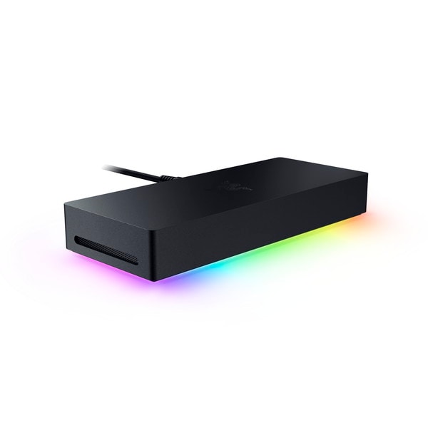 Razer RC21-02290100-R3J1 Razer Thunderbolt 5 Dock Chroma Thunderbolt 5 /4 USB4�б� /  �ȥ�ץ�4K �ǥ����ץ쥤�б� / SSD���ȥ졼��:����8TB��� / THUNDERBOLT SHARE�б� / Razer Chroma RGB��� �ڥ���󥻥��Բġ��̳�ƻ����Υ�������Բġ�